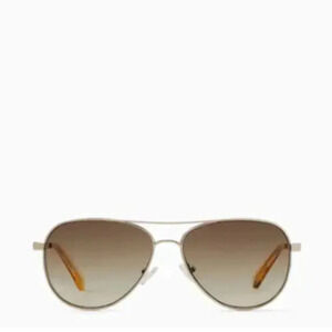 Kate Spade Emmaline Sunglasses in Gold